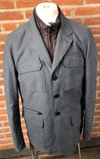 Eagle & Brown grijze heren wintejas Katoen Mt L Nieuwstaat, Ophalen of Verzenden, Zo goed als nieuw, Maat 52/54 (L), Grijs