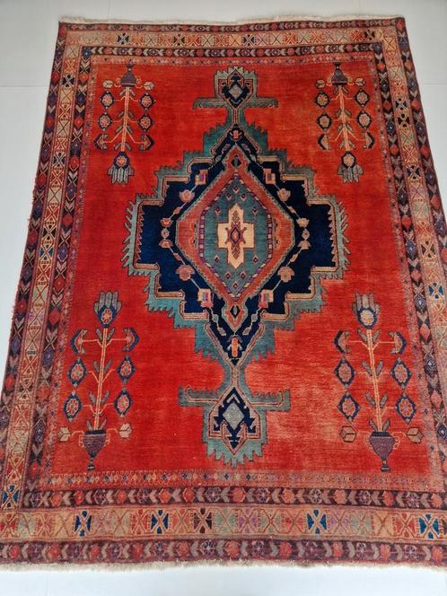 227x167 Handgeknoopt Perzisch Tapijt Oosters Kleed Turquoise, Huis en Inrichting, Stoffering | Tapijten en Kleden, 200 cm of meer