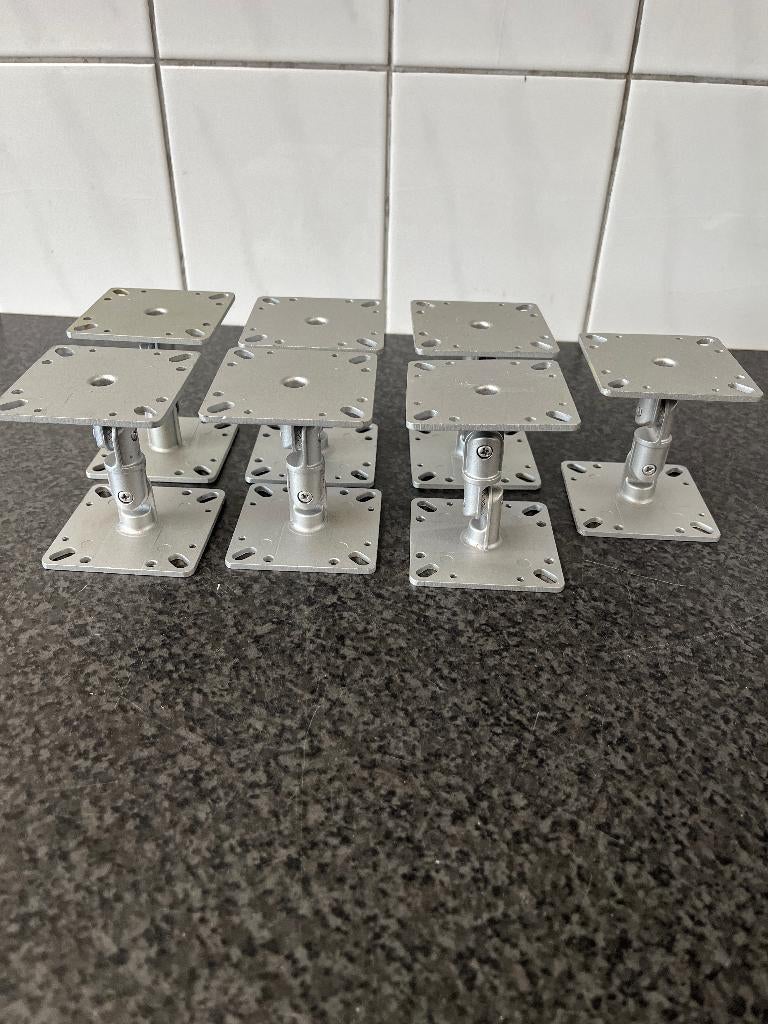 7x verstelbare wifi antenne wandbeugels , luidspreker beugel, Telecommunicatie, Antennes en Masten, Ophalen of Verzenden, Zo goed als nieuw