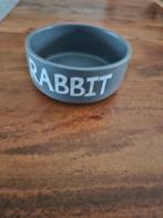 Konijnenvoerbak grijs, Dieren en Toebehoren, Knaagdieren en Konijnen | Toebehoren, Ophalen, Nieuw, Voerbakje