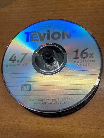 Tevion DVD-R 4.7GB beschikbaar voor biedingen