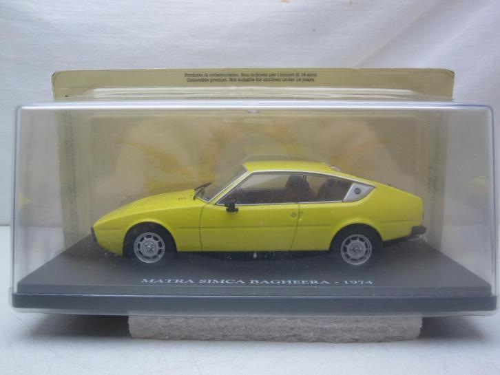 Matra Simca Bagheera  1974 1:24 Atlas, Hobby en Vrije tijd, Modelauto's | 1:24, Nieuw, Auto, Overige merken, Ophalen of Verzenden