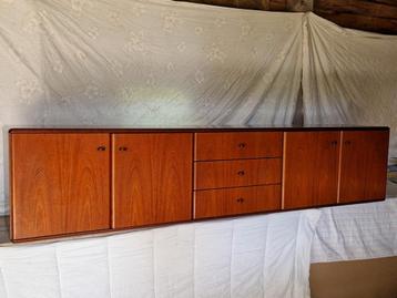 vintage zwevend dressoir, exclusief, 240cm beschikbaar voor biedingen