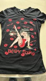 Betty boop t shirt S, Betty boop, Ophalen of Verzenden, Zo goed als nieuw, Maat 36 (S)