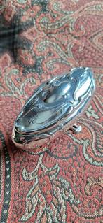 Antiek Engels Sterling zilveren art Nouveau doosje, Chester, Ophalen of Verzenden, Zilver