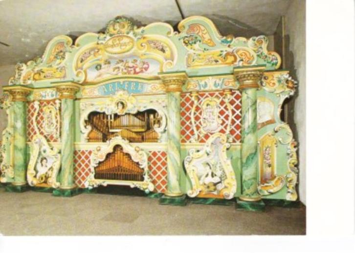 UTRECHT,-Kermis-Concertorgel,,de Schuyt'' 30-10, Verzamelen, Ansichtkaarten | Nederland, Gelopen, Utrecht, 1960 tot 1980, Ophalen of Verzenden