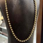 14k gouden ketting kralenketting balletjes schakel, Sieraden, Tassen en Uiterlijk, Kettingen, Ophalen of Verzenden