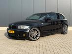 BMW 1-Serie 2.0 D 120 3DR 2010 Zwart, Auto's, Euro 5, 1995 cc, 4 cilinders, Leder en Stof