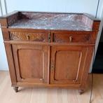 Antieke commode kast / dressoir met marmer blad, Ophalen