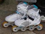 Inline skates, Sport en Fitness, Skeelers, Overige merken, Inline skates 4 wielen, Gebruikt, Dames