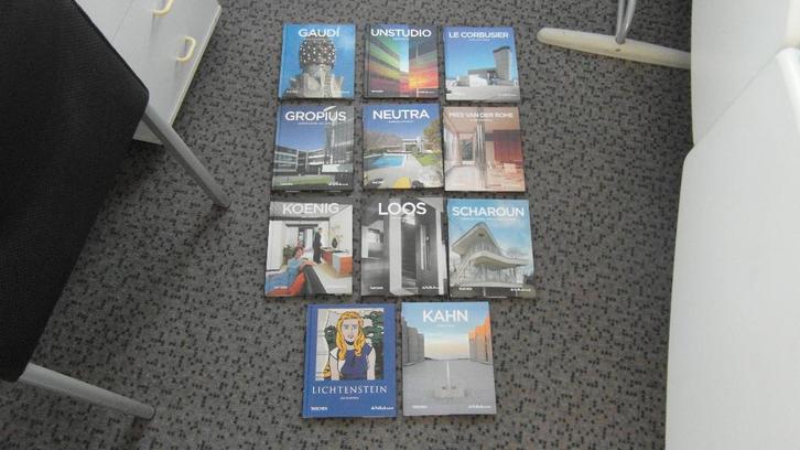 BAUHAUS, GROPIUS, e.a. ; keus uit boeken, Boeken, Kunst en Cultuur | Architectuur, Zo goed als nieuw, Architecten, Ophalen of Verzenden