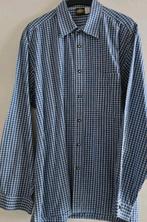Trachten heren overhemd mt 43 ( Oktoberfeest) weiss blau, Hammerschmid, Gedragen, Halswijdte 43/44 (XL), Verzenden