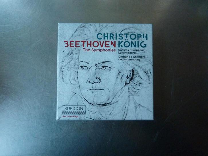 Beethoven: The Symphonies -  Christoph König, Cd's en Dvd's, Cd's | Klassiek, Zo goed als nieuw, Overige typen, Classicisme, Ophalen of Verzenden