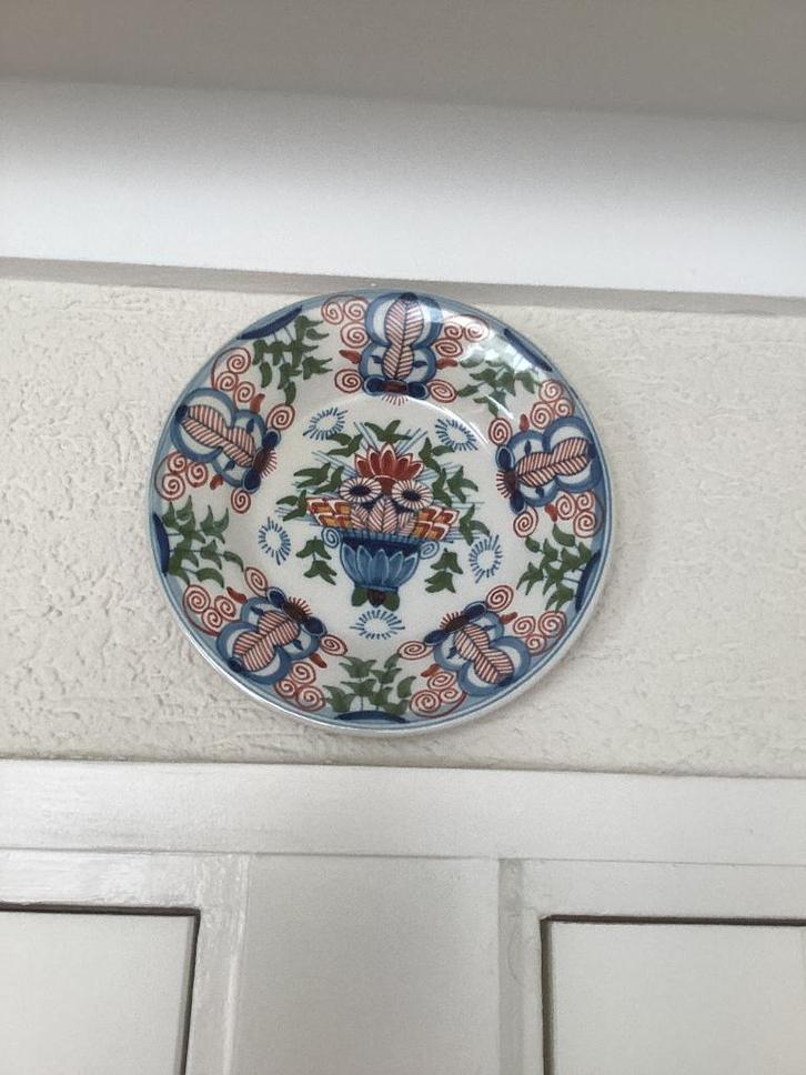 Aniek wandbord gemaakt in Makkum, Antiek en Kunst, Antiek | Wandborden en Tegels, Ophalen