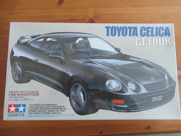 Toyota Celica GT-Four (Tamiya 1/24), Hobby en Vrije tijd, Modelbouw | Auto's en Voertuigen, Nieuw, Auto, Groter dan 1:32, Tamiya