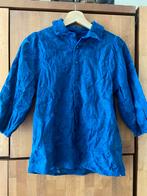 Pom Amsterdam prachtige Blouse Maat 36  als nieuw, Ophalen of Verzenden, Zo goed als nieuw, Maat 36 (S), Blauw
