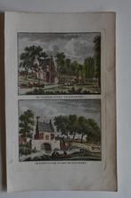BOLSWARD 2 gravures 1792 blad SNEKER- + ZENETSTER POORT GV6, Antiek en Kunst, Verzenden