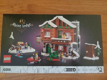 Ter overname leuke winterset Lego Icons Skihut, nieuw sealed beschikbaar voor biedingen