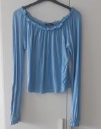 Bershka Baby Blauwe Top Luchtig Truitje | Lange Mouwen | XS, Blauw, Zo goed als nieuw, Lange mouw, Maat 34 (XS) of kleiner