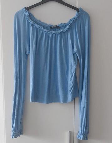 Bershka Baby Blauwe Top Luchtig Truitje | Lange Mouwen | XS beschikbaar voor biedingen