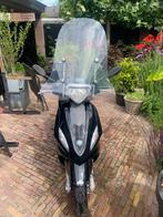 Zwarte Piaggio Fly 50cc – Bouwjaar 2012 – onderhouden, Ophalen, Gebruikt, Fly, Benzine