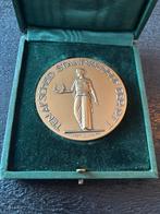 PTT penning afscheid staatsbedrijf brons, Ophalen of Verzenden, Overige materialen