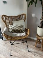 Nette Rotan vlinderstoel, Huis en Inrichting, Fauteuils, Ophalen, Zo goed als nieuw, Minder dan 75 cm