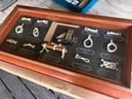 Oud knopenbord scheepvaart, Ophalen of Verzenden, Zo goed als nieuw, Motorboot, Kaart, Foto of Prent