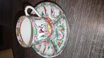Vintage Guangxu Family Rose kop en schotel, Antiek en Kunst, Ophalen of Verzenden