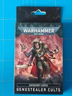 Warhammer 40k Genestealer Cults Datasheet Cards T, Hobby en Vrije tijd, Wargaming, Gebruikt, Warhammer, Ophalen of Verzenden, .