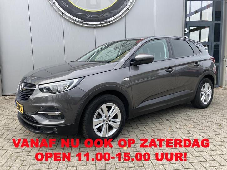 Opel Grandland X 1.2 Turbo Online Edition Leer | Trekhaak |, Auto's, Opel, Bedrijf, Te koop, Grandland X, ABS, Airbags, Airconditioning