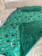 Leuke hoes voor zware deken Make Sense katten groen, Jongetje of Meisje, Dekbedovertrek, Ophalen of Verzenden, Zo goed als nieuw