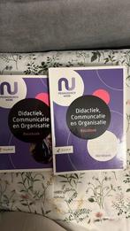 Basisboek en werkboek didactiek, communucatie en organisatie, Overige vakken, Ophalen of Verzenden, Zo goed als nieuw, Noordhoff Uitgevers