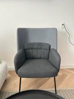 Ikea Bingsta fauteuil - donkergrijs, hoge rug, Huis en Inrichting, Ophalen, Gebruikt, Minder dan 75 cm, Stof