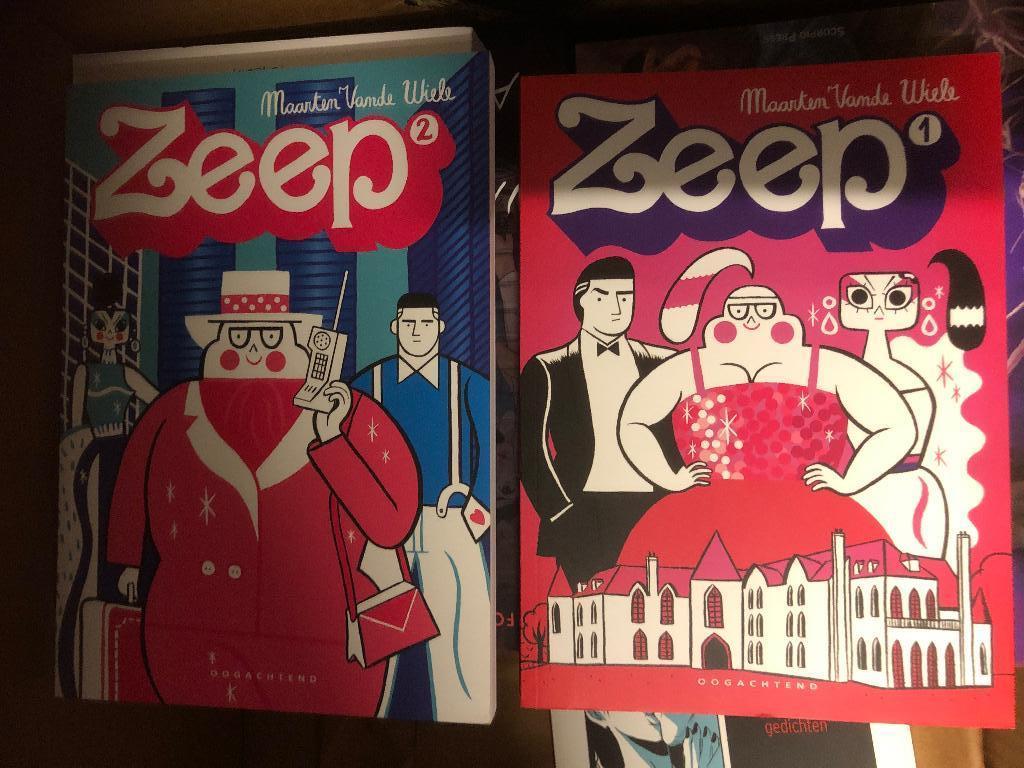 Zeep 2x maarten vande wiele w1, Meerdere stripboeken, Ophalen of Verzenden, Zo goed als nieuw
