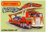 MATCHBOX Convoy Retro Speelgoed Auto Poster, Verzenden, Nieuw, A1 t/m A3, Rechthoekig Staand