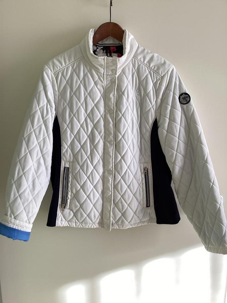 HV-SOCIETY Jasje Maat 42, Kleding | Dames, Jassen | Zomer, Zo goed als nieuw, Maat 42/44 (L), Wit, Ophalen of Verzenden