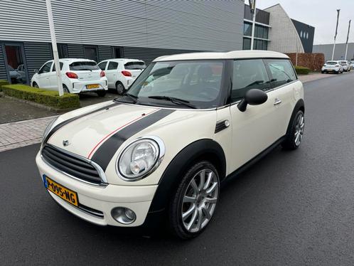Mini Cooper Clubman 1.6 ONE 2009 Wit Anniversary pano cruise, Auto's, Mini, Particulier, Clubman, ABS, Airbags, Airconditioning