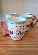 Jet ter Steege 'Together Forever' grote mokken - NIEUW!, Nieuw, Ophalen of Verzenden, Overige stijlen, Kop(pen) en/of Schotel(s)