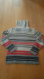 Grijs/rode gebreide trui, Christa Probst, maat L, Kleding | Dames, Maat 42/44 (L), Nieuw, Ophalen of Verzenden, Grijs