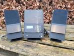 moderne compacte audioset met cd radio microcard en usb, Overige merken, Gebruikt, Microset, Ophalen of Verzenden