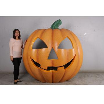 Pumpkin Photo Op - Pompoen XL polyester - fotomoment beschikbaar voor biedingen
