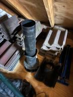 Sneldek kantpannen rood bruin - links en rechts, Gebruikt, Steen of Klei, Ophalen of Verzenden, Minder dan 5 m²