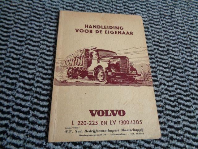 Volvo Truck L-LV Serie Handleiding Instructieboek NL - 1951, Verzenden