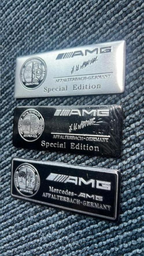 mercedes amg special edition embleem amg logo w204 w212 w211, Auto diversen, Auto-accessoires, Nieuw, Ophalen of Verzenden