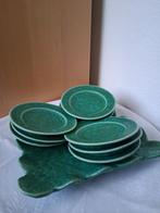 Keramiek petit fourset groen Bretby England high tea*eureka*, Antiek en Kunst, Ophalen of Verzenden