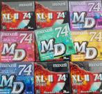 10 Stuks Maxell 74 minidisc in verpakking nieuw, Verzenden