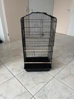 Vogelkooi zwart, Dieren en Toebehoren, Ophalen, Zo goed als nieuw, Metaal, Vogelkooi