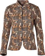 Enjoy blazer/jasje, zwart/geel, mt L, zgan, Bruin, Maat 42/44 (L), Enjoy, Ophalen of Verzenden