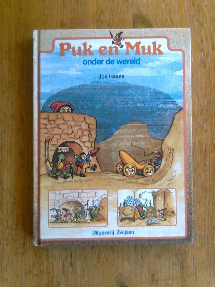 Puk en Muk onder de wereld,  door Jos Haens, Boeken, Kinderboeken | Jeugd | 10 tot 12 jaar, Gelezen, Ophalen of Verzenden